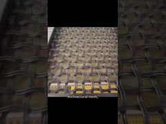 Disponible en différents types de tissage (tels que le treillis soudé, le treillis métallique tissé, le métal déployé), calibres et