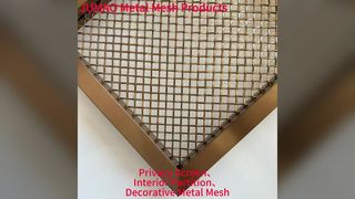 La maille décorative de Cabinet de porte de maille en métal insère l'écran intérieur de diviseur de pièce