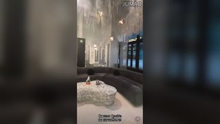 Rideau à chaînes en aluminium de luxe