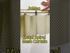Jumao Metal Mesh Curtains Modernize Your Space