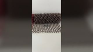Solution de maille architecturale moderne de draperie de bobine en métal de Jumao