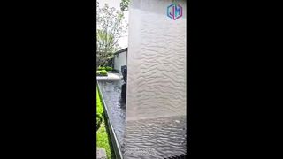 Rideau d'eau pour applications intérieures et extérieures