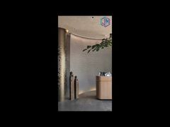 Rideau d'eau intérieur pour zone de réception