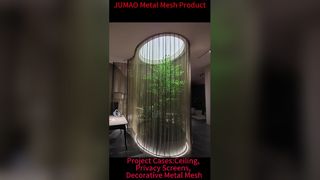 Woven Decorative Metal Mesh Architectural Mesh Stainless Steel