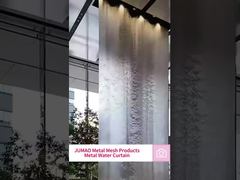 Rideaux en maille métallique pour écran d'intimité, séparateur de pièce pour rideau d'eau