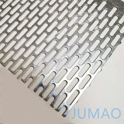 Perforation décorative de tôle métallique perforée par l'architecte galvanique