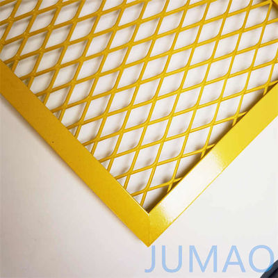 Panneaux de tournesol métallique expandable architectural jaune