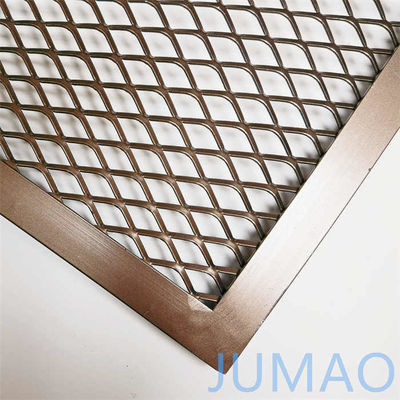 Panneaux de treillis en diamant élargi Grille en acier élargie pour les poignées de marche