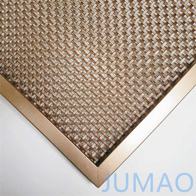 Jummao Métal Wire Mesh Écran de séparation de salle d'acier doux