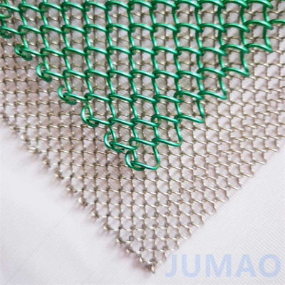 2.0mm Tissue de rideau en maille métallique sans couture pour une décoration élégante