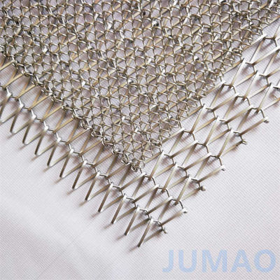 Max. texture des rideaux en treillis métalliques sans restriction avec perforations en diamants