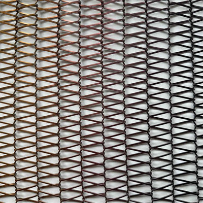 Technologie des bobines Rideaux en maille métallique Matériaux en laiton personnalisés