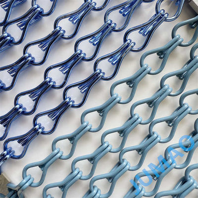 Les rideaux en chaîne métallique sont la solution ultime pour la conception spatiale