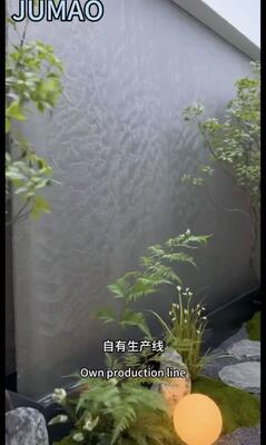Rideau d'eau en acier inoxydable 304 épaissi pour une utilisation en plein air en toutes conditions