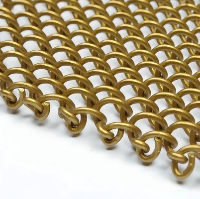 Écran métallique décoratif pour séparateur de murs de cloisons en aluminium à ouverture de 1 mm